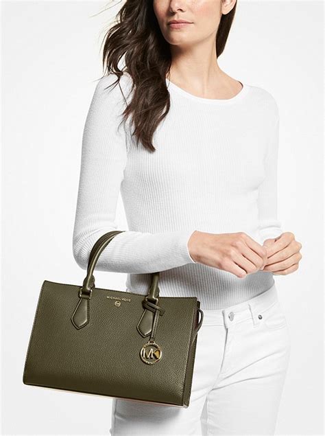 michael kors valerie purse|Valerie Medium Pebbled Leather Satchel .